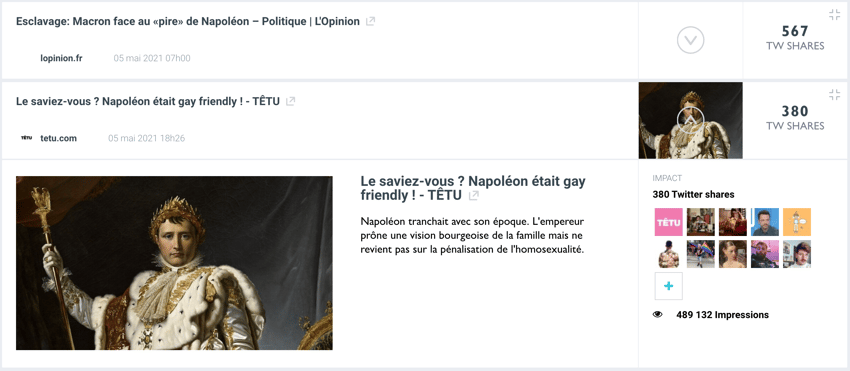 article tetu napoleon