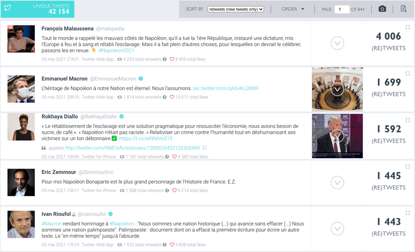 top tweets napoleon