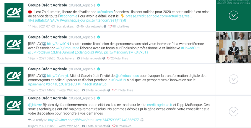 tweets credit agricole