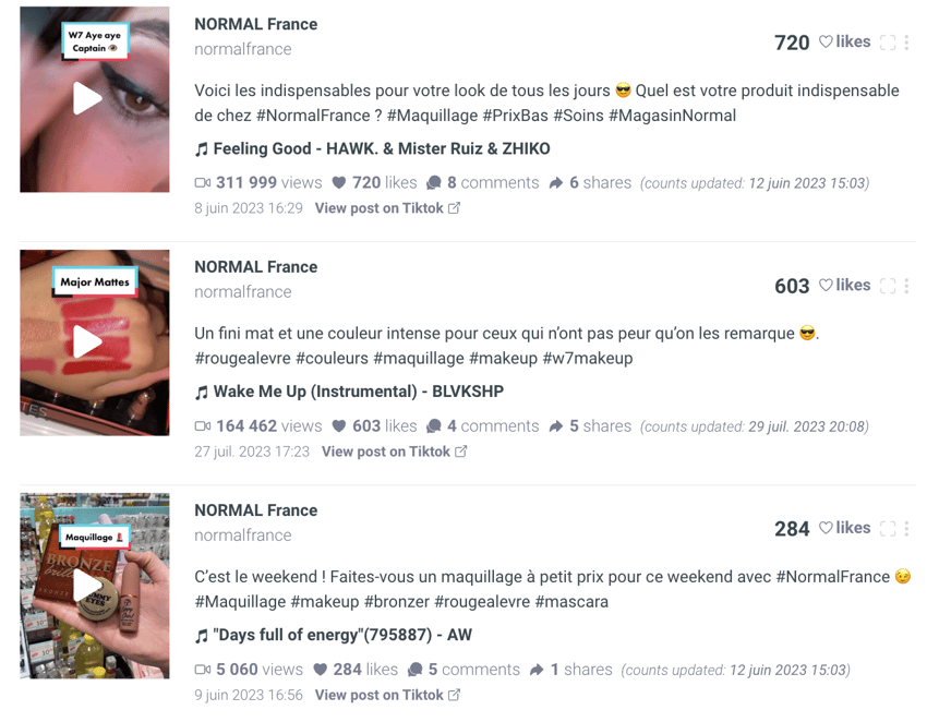 posts normal