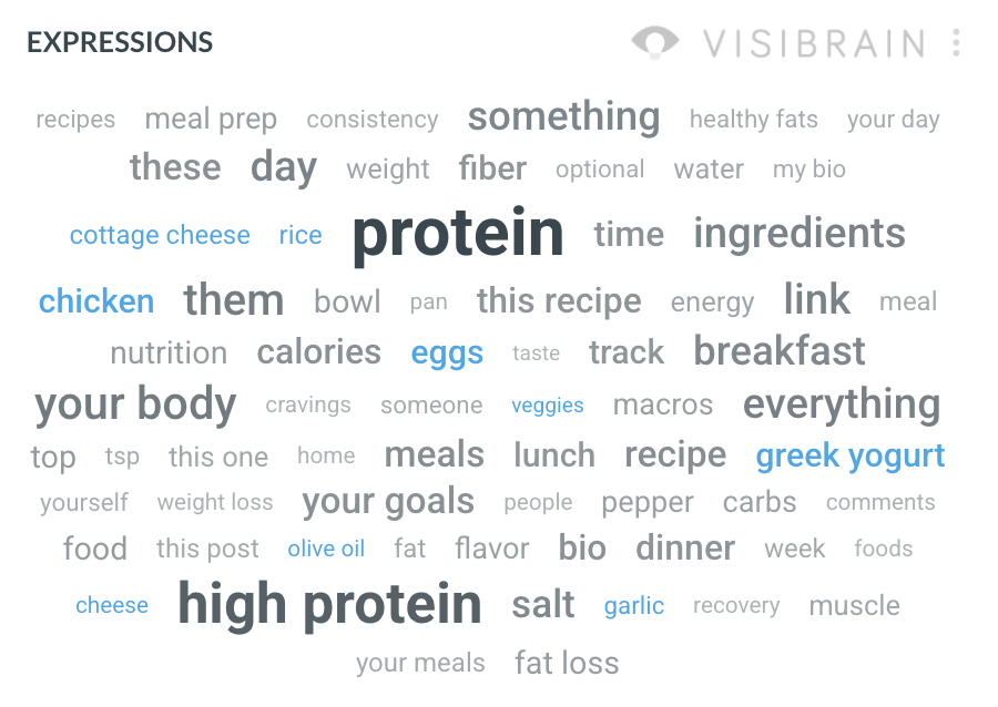 visibrain-zoom-food